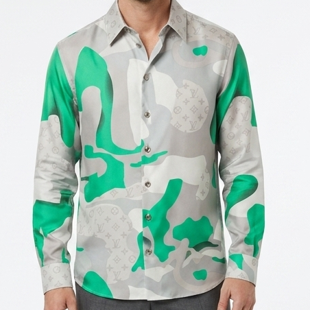 Luxury Designer Printed Premium Casual Shirt