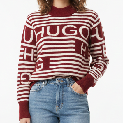 Women’s Stylish Knitted Sweater Premium Winter Wear with Modern Fit