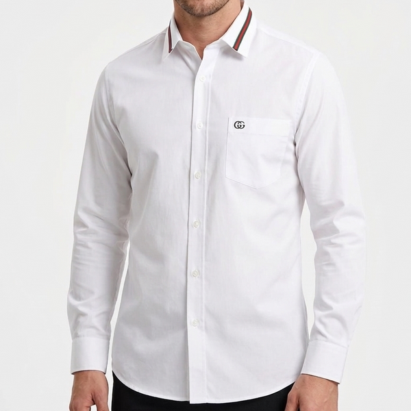 Luxury Everyday Style with the Brand Signature Collar Shirt Collection