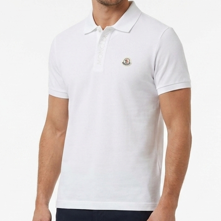Luxury & Classic White  Polo T-Shirt Smart Casual