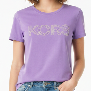 Elegant Lavender Logo Women’s T-Shirt