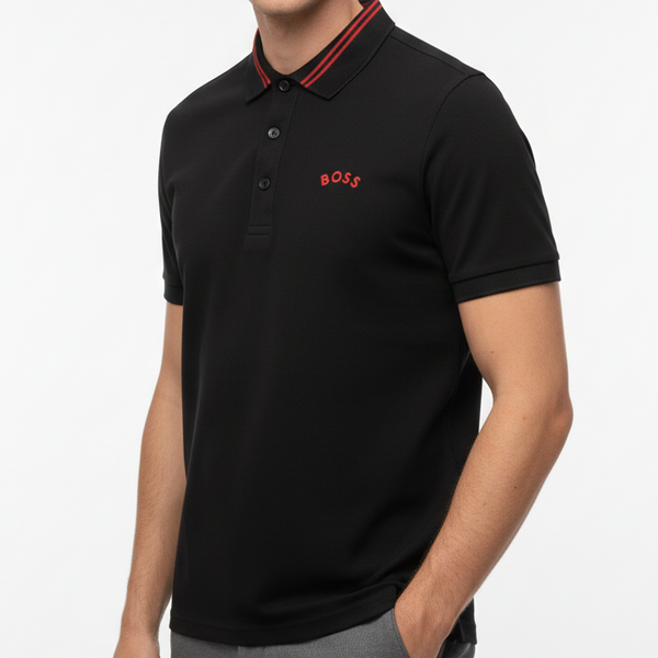 Premium Black Polo Bold & Elegant Style