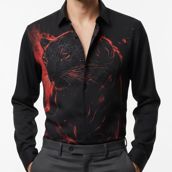 Premium Imported Black Panther Graphic Designer Shirt