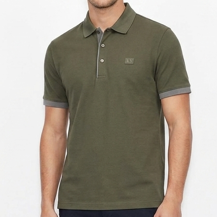 Premium Olive Green Polo T-Shirt for Men Classic Casual Wear
