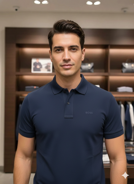 Premium Navy Blue Polo T-Shirt – Classic Comfort with Modern Style