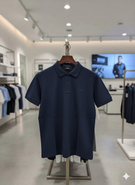 Premium Navy Blue Polo T-Shirt – Classic Comfort with Modern Style