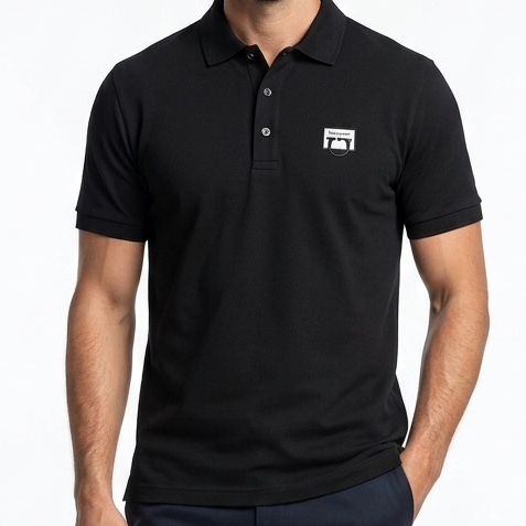 Premium Black Classic Polo T-Shirt – Stylish & Comfortable Everyday Wear