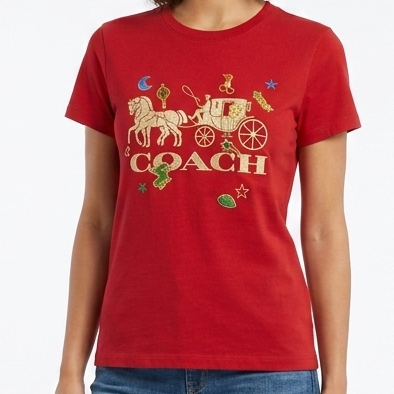 Trendy Red Graphic T-Shirt for Women  Premium Casual Wear with Stylish Print
