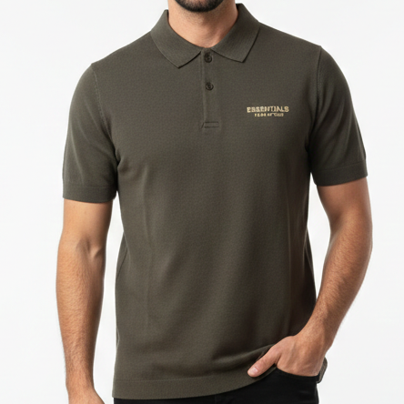Imported Brand Minimal Logo Polo T-Shirt Collection
