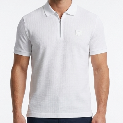 Timeless Elegance Classic White Polo Style