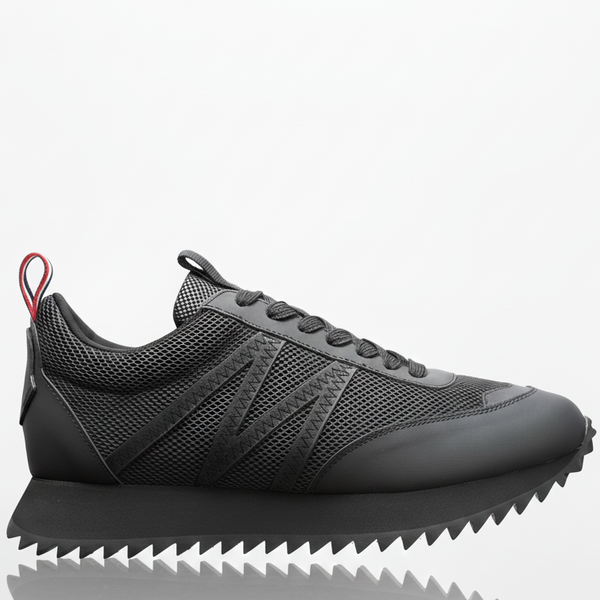 Premium Black Sports Sneakers Lightweight & Stylish Comfort