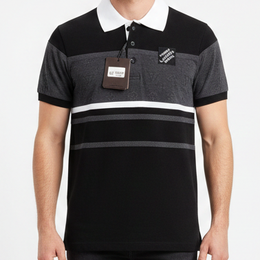Luxury Designer Polo Collection – Premium Striped Edition