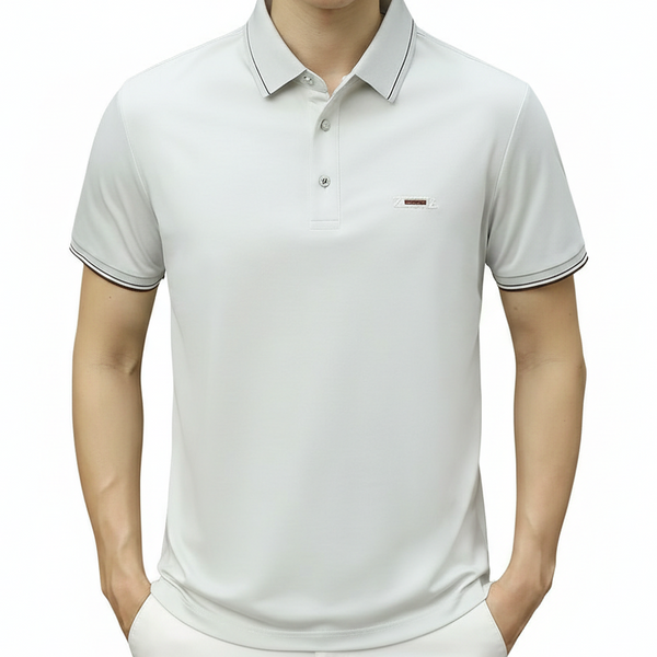 Men’s Premium Solid Polo T-Shirt  Classic Collar Smart Casual Wear