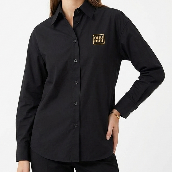 Premium Brand  Women’s  Casual Shirt With Embroidered Logo