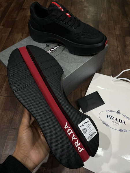 Luxury Black Training Branded Quality Sneakers
