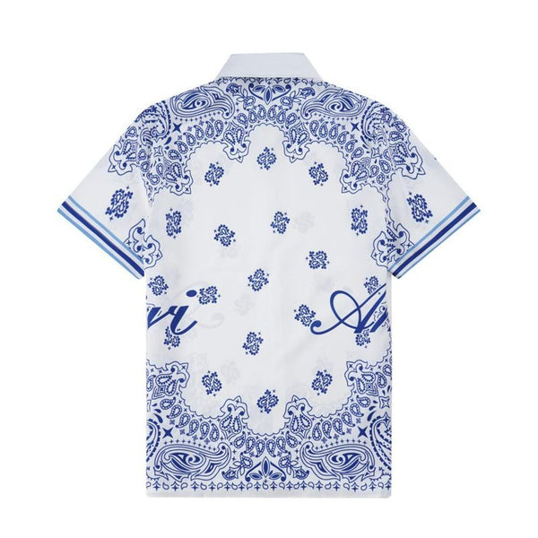 Premium Bandana Print  Drop Shoulder Shirt