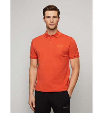 Premium Men Black AM Tipped Polo T-shirt