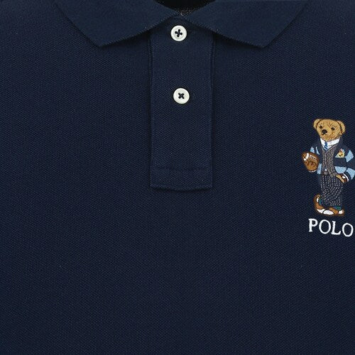 Elegant Polo Bear Slim Fit Polo Shirt