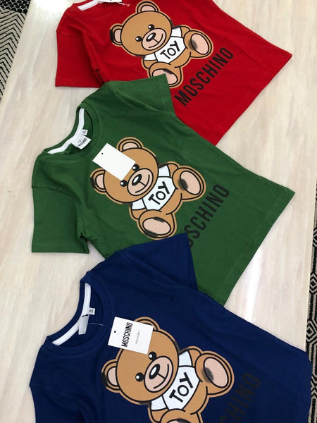 Premium Cotton Lycra T-shirt With Short Set For Kids