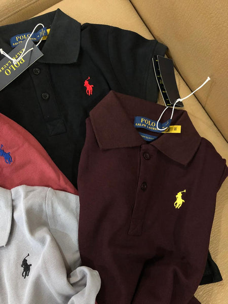 Branded Embroidered  Logo Polo T Shirts For  Boys & Girls