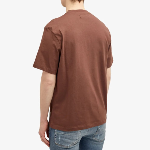 Premium Stitch logo-Print Drop Shoulder T-shirt