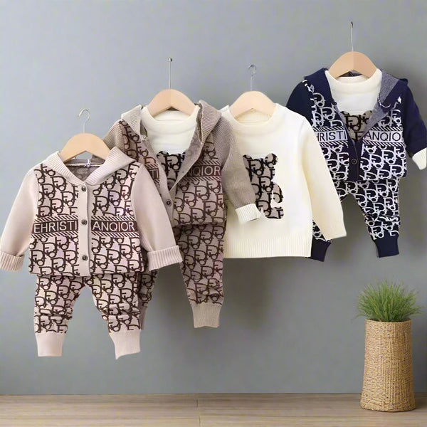 Premium Printed   Winter 3 PCS  Set  for Kids