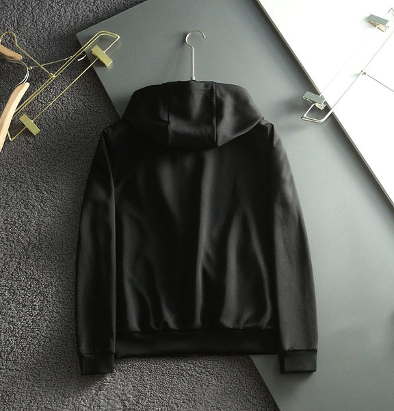 Luxurious Comfort Premium Zip-Up Black Hoodie