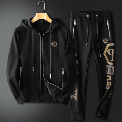 Premium Printed Hoodie Track  Set