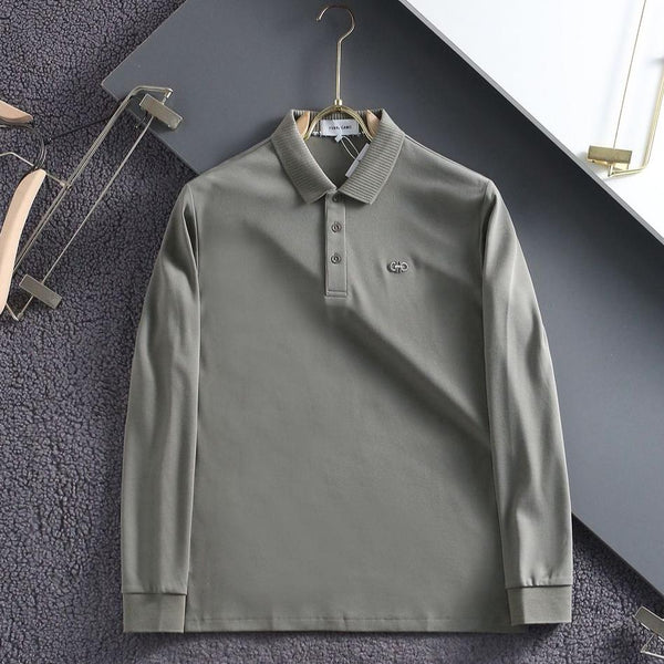 Premium Quality Polo Collar Full Sleeve T-shirt