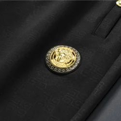 Imported Tracksuit  Golden Medusa Logo