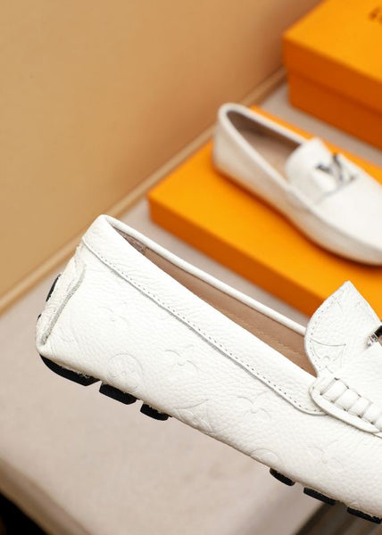 Premium Loafers With Initial Logo