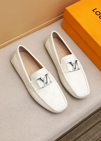 Premium Loafers With Initial Logo