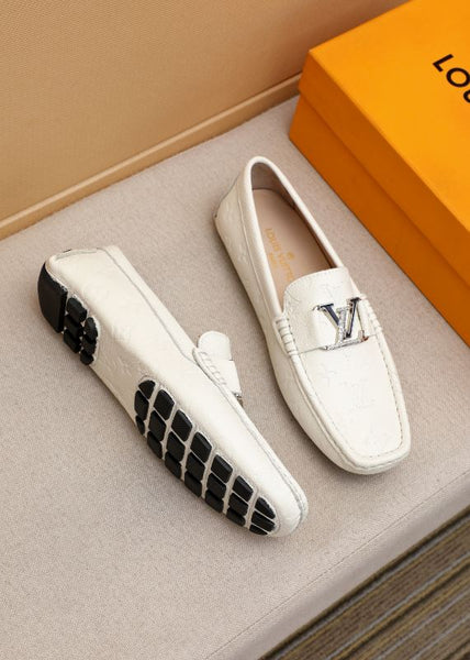 Premium Loafers With Initial Logo