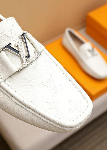 Premium Loafers With Initial Logo