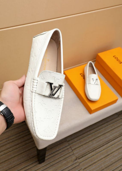 Premium Loafers With Initial Logo