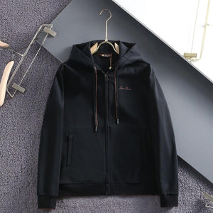 Imported Zip-Front Hoodie For Men