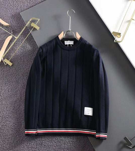 Premium  Global Stripe Relaxed  Pullover