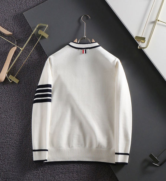 Imported & Elegant  Men Crew Neck Pullover