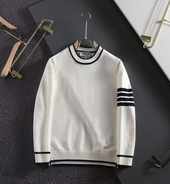 Imported & Elegant  Men Crew Neck Pullover