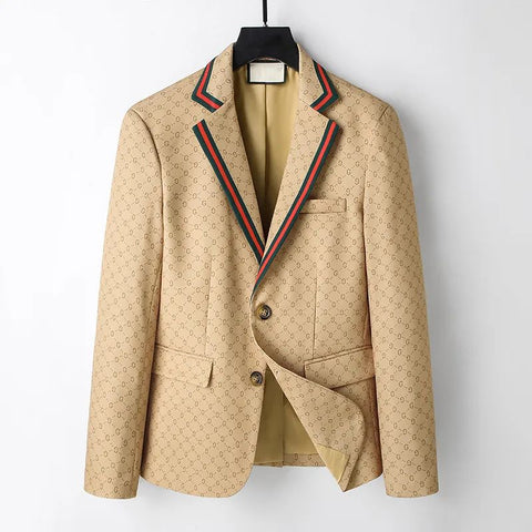 Premium GG Canvas Branded Blazer