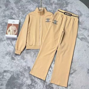 Premium Women's Tracksuit With Embellished Logo