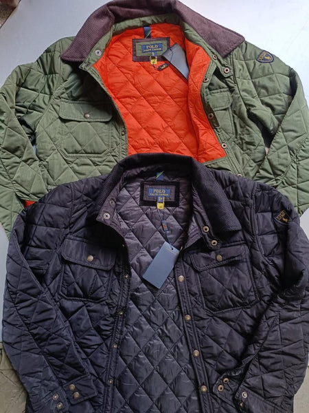 Premium Men's Green Brentford Quilted Jacket