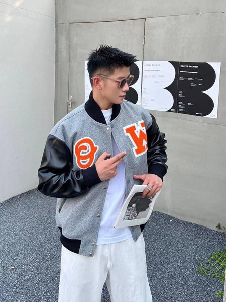 Logo-Patch Varsity Jacket