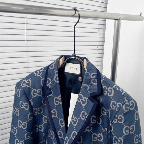 Luxury  GG   Monogram  Branded Blazer