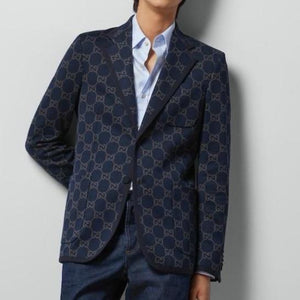 Luxury  GG   Monogram  Branded Blazer