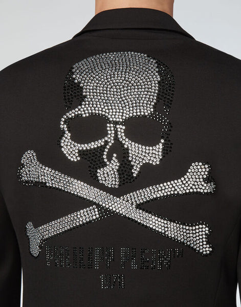 Imported Skull Logo Blazer