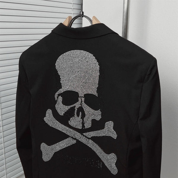 Imported Skull Logo Blazer