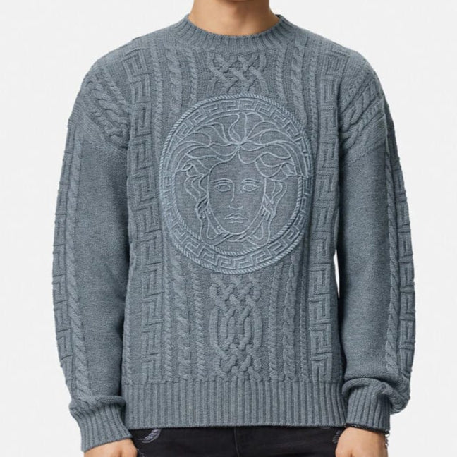 Medusa Cable-Knit Sweater