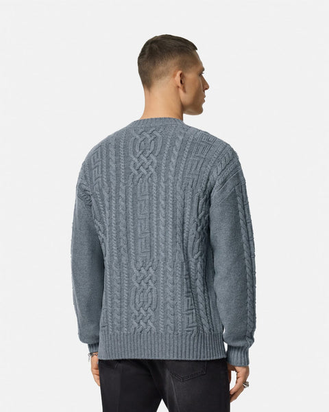 Medusa Cable-Knit Sweater