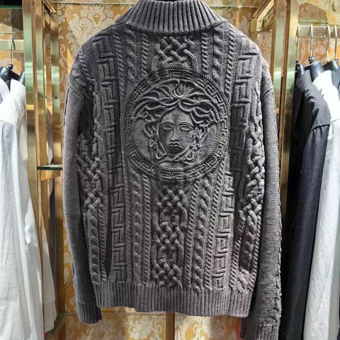 Luxury Medusa Knitted  Pullover